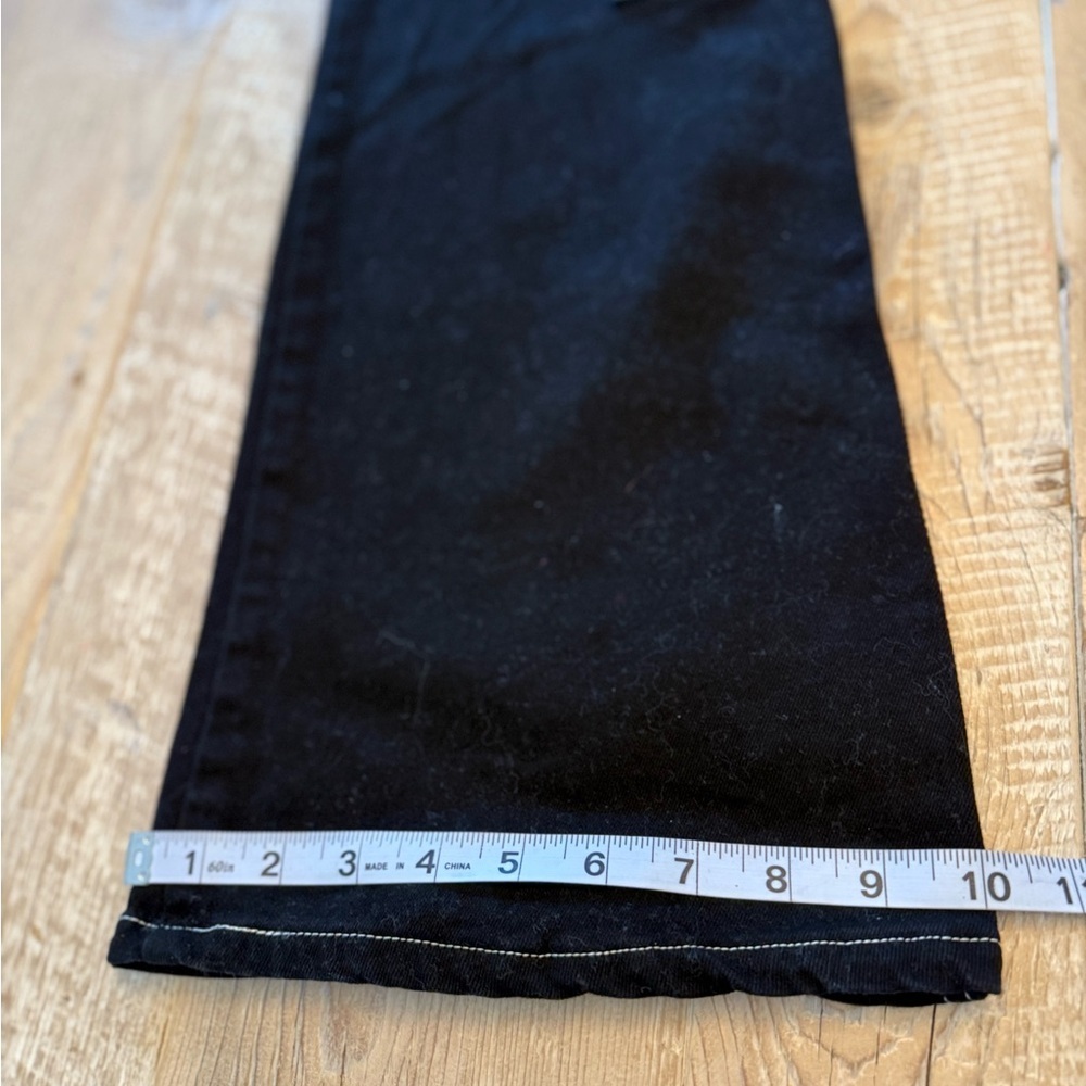 Alter’d State Dark Denim Flare Jeans with Patch Pockets XS - Picture 7 of 9